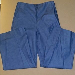 NWOT Ann Taylor Wide Leg Linen Trousers Size 6